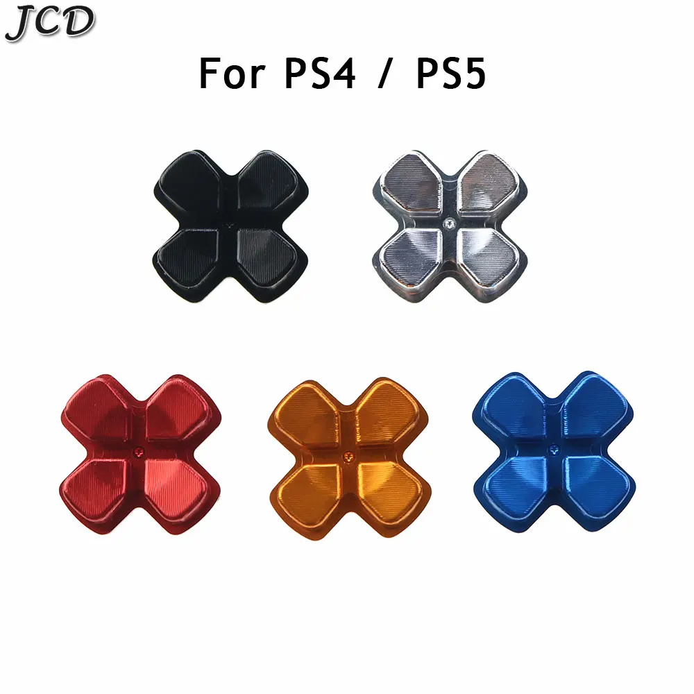 JCD For PS5 Metal Dpad Button Aluminum Direction Button for Sony PS4 Controller Cross Button D pad Key