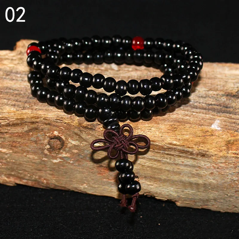 Разнослойный браслет с ретро бусинами "108 бусин Розария" для мужчин и женщин - мир, благословение, удачный долговечный творческий подарок.