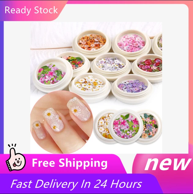 

Diy Дизайн ногтей цвет смешанный цветок древесная пульпа деталь 3D Романтическая Роза древесная пульпа хлопья гвоздь