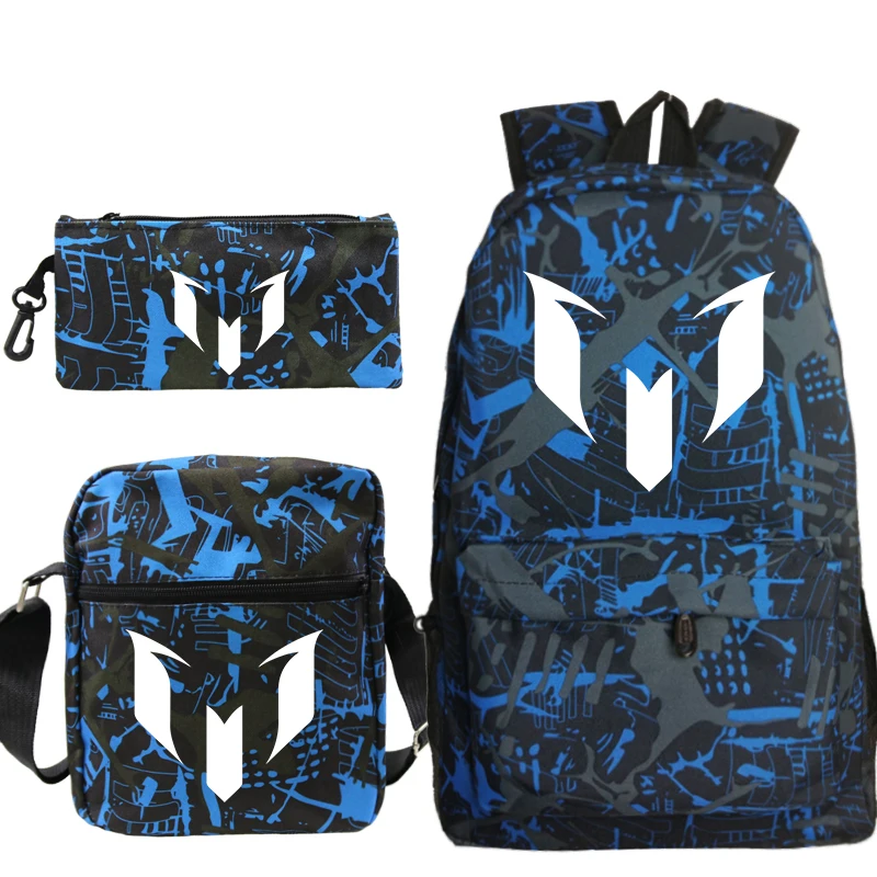 3 шт./комплект мужской рюкзак и пенал для мальчиков девочек | Багаж сумки