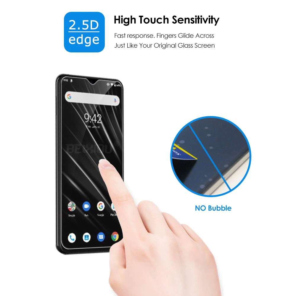 2 шт Полное закаленное стекло для UMIDIGI S3 Pro защита экрана 2.5D 9h профессиональная