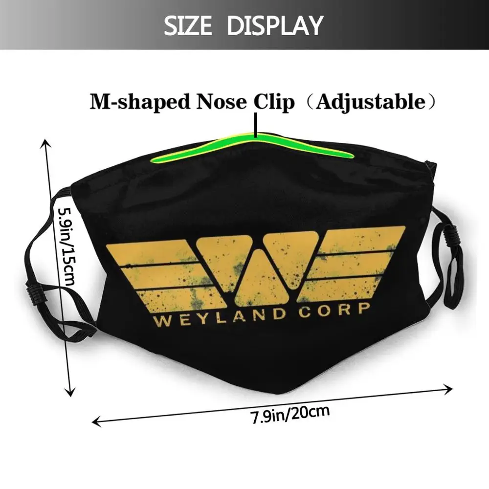 Забавная крутая Тканевая маска в стиле ретро 2 3 дюйма