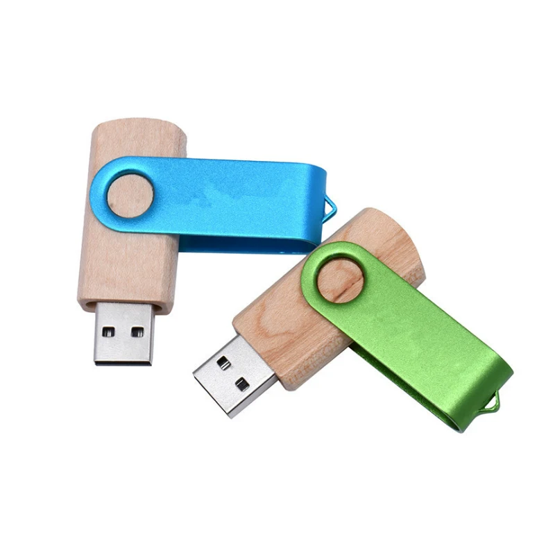 Лидер продаж деревянная и металлическая флеш-диск USB 2 0 Подарочная Флешка для
