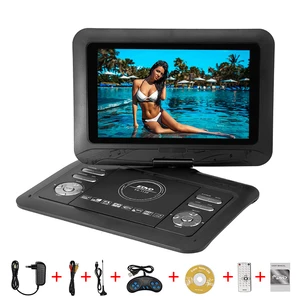 13 дюймов HD портативный DVD плеер Мобильный цифровой мультимедийный плеер ТВ EVD радио MPEG MPEG4 VCD SD карта U диск играть