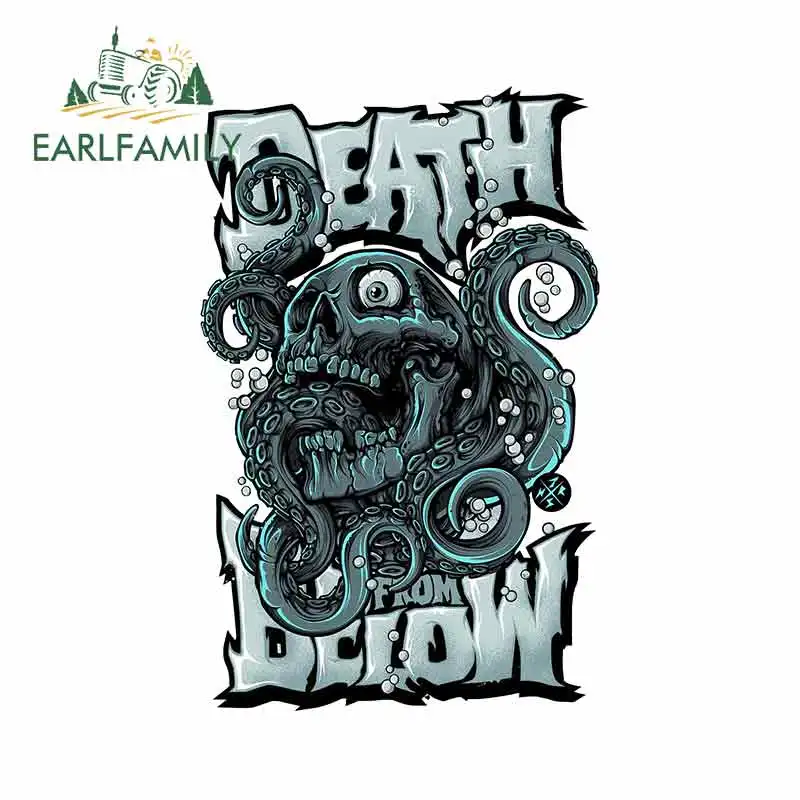 EARLFAMILY 13 см x 8 3 для смерти от менее виниловые наклейки на машину Материал