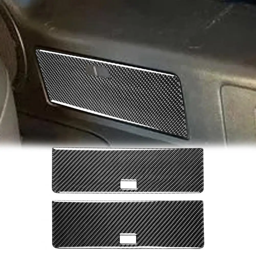 

2 шт., самоклеящиеся наклейки из углеродного волокна для Nissan 350Z 2003-200