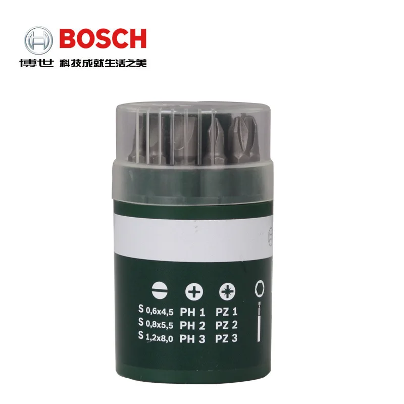 Продукт Bosch отвертка бит 10 Набор 25 мм бит и удлинитель бытовая электрическая отвертка бит