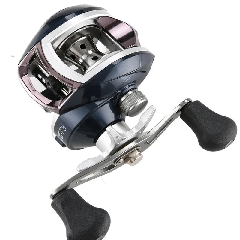 FDDL 18 + 1BB мультипликаторная катушка Baitcasting низкий профиль Катушка 8 2: 1 Рыбалка