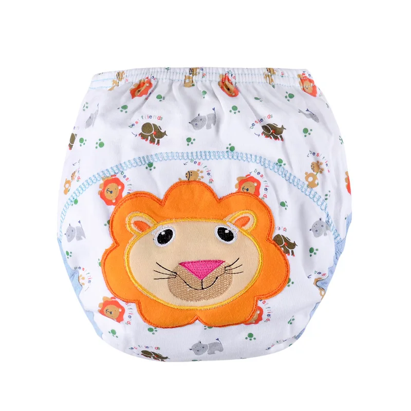 

Training Pants 1Pcs Cotton/TPU/Towel Reusable Infants Supplies Baby Diapers Children Underwear Cute Cartoon 90Yards