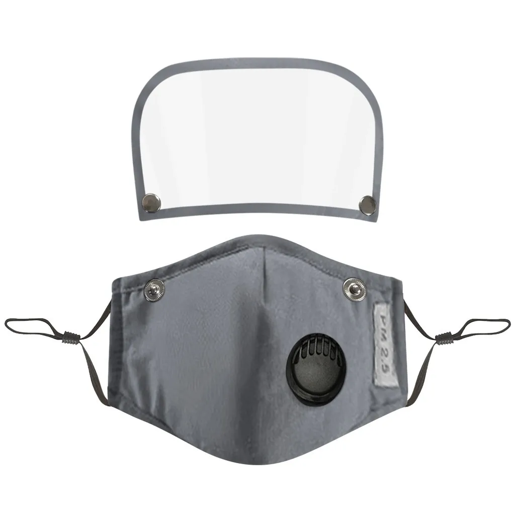 

5pcs Face Mouth Mask Anti-infection Virus Activated Carbon Filter Mouthmask For Unisex Anti-dust Mouth Facemask Washable