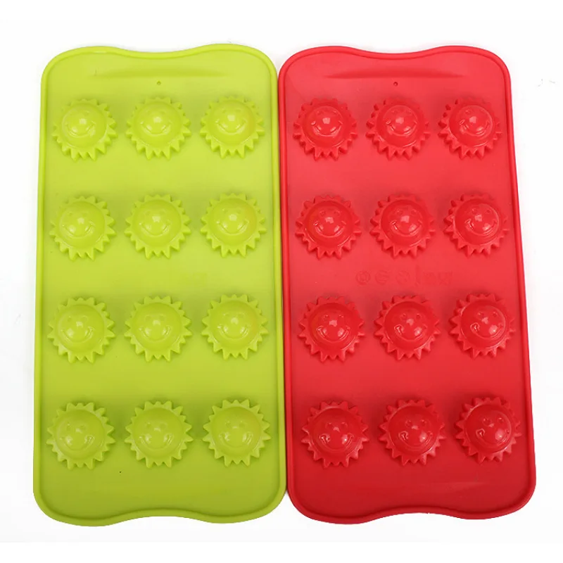 Силиконовый Лоток для шоколада и льда в форме улыбки печенья пудинга&quot | Дом сад