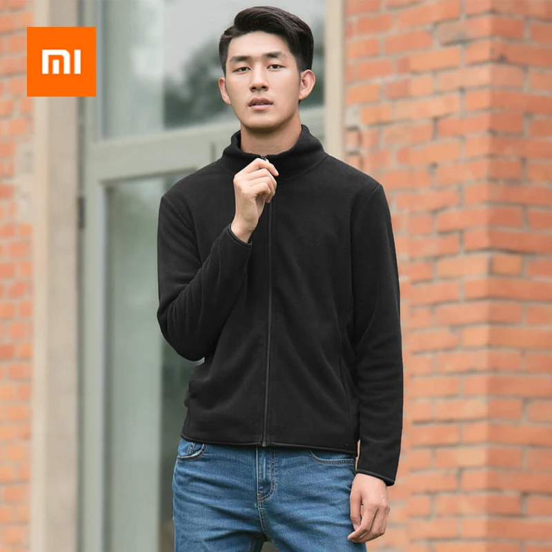 Мужское хлопковое пушистое пальто Xiaomi Smith плотная теплая Повседневная Верхняя