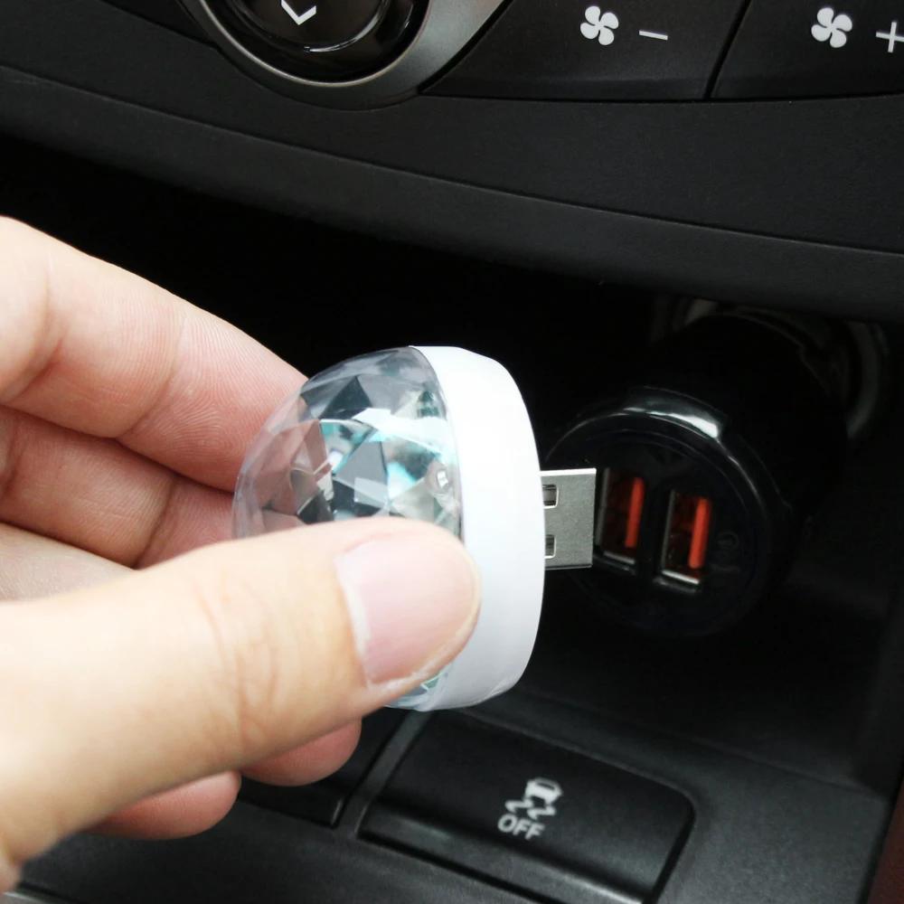 Светодиодная Автомобильная атмосферная лампа с USB RGB декоративная для JEEP Grand Cherokee