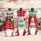 Чехол для винной бутылки в виде гнома на новый год 2022