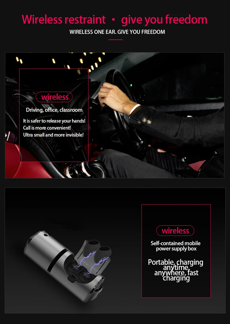 KAYINYUO, 9D, объемный звук, TWS, bluetooth наушники, 5,0, внешний аккумулятор, портативный динамик, 3 в 1, стерео, bluetooth гарнитура, беспроводная, спортивная