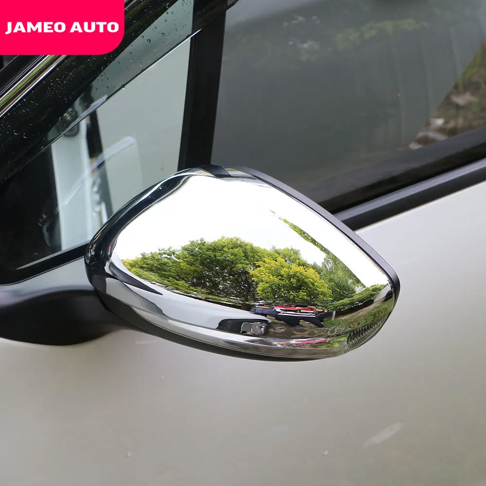 Jameo Auto 2Pcs/Set Car Rear View Mirror Protection Cover Trim Fit for Peugeot 308 308s 308sw Chrome 2016 - 2019 Accessories | Автомобили