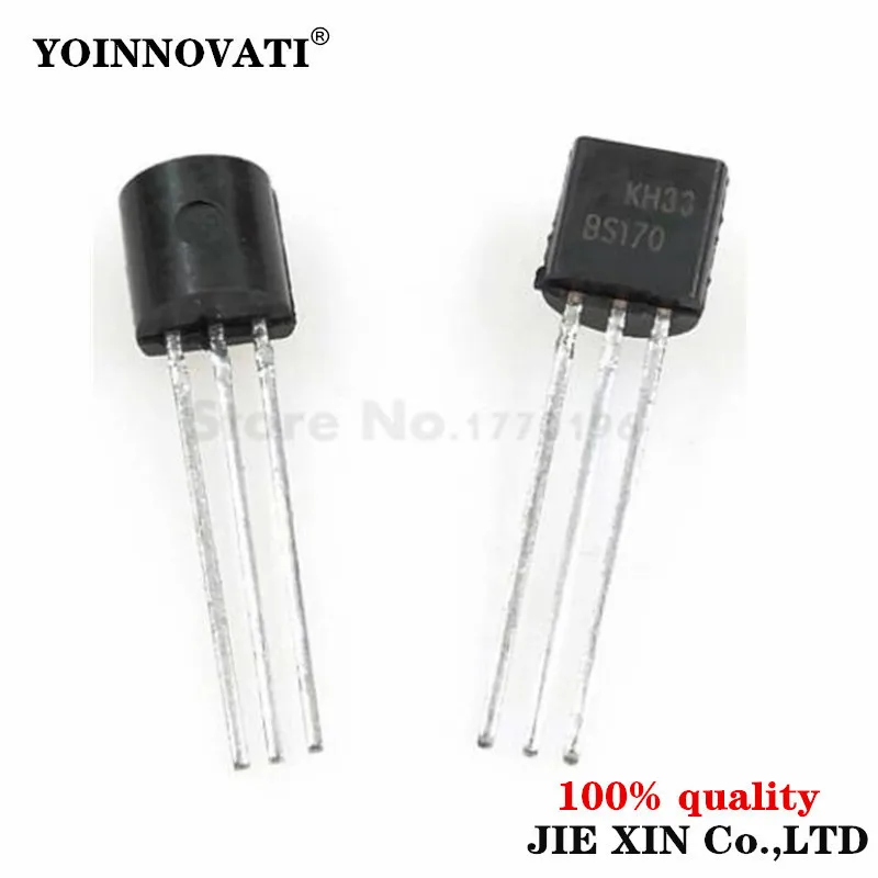 10 шт./лот BS170 TO-92 MOSFET N-CH 60V 500MA лучшее качество | Электронные компоненты и