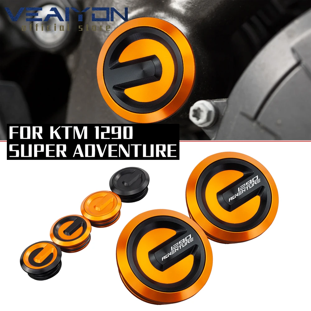 

1290 Super adv Frame Hole Cover Caps Plug Decorative Frame Cap Motorcycle Accessories For KTM 1290 Super Adventure 2015 - 2021