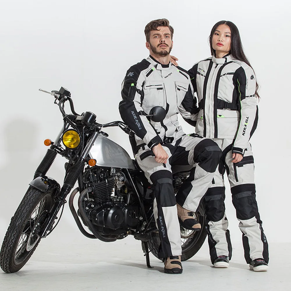 

KERAKOLL Motorcycle Jacket Protective Gear Waterproof Moto Motocross Jacket Motorbike Riding Jacket Contain CE Protector