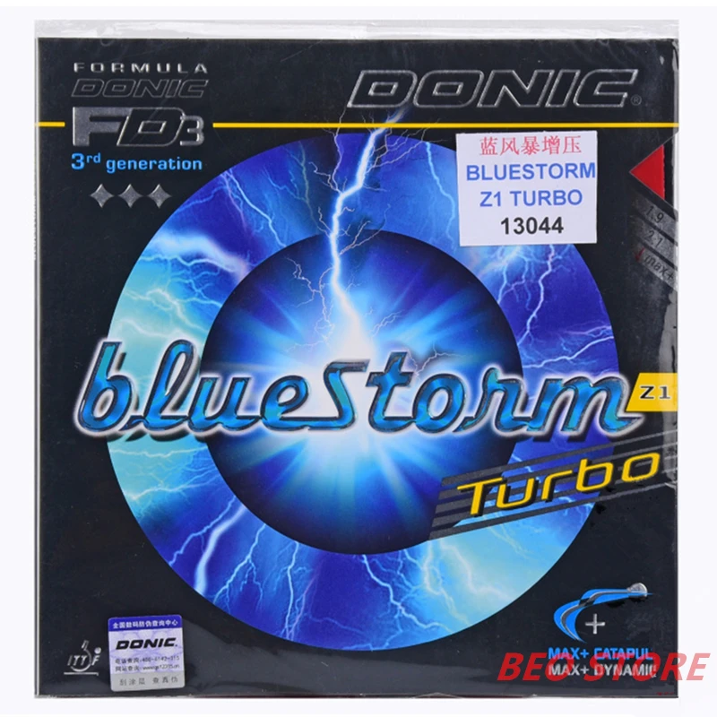 DONIC Bluestorm Z1 Turbo pimples in with sponge tenis de mesa table tennis rubber ping pong