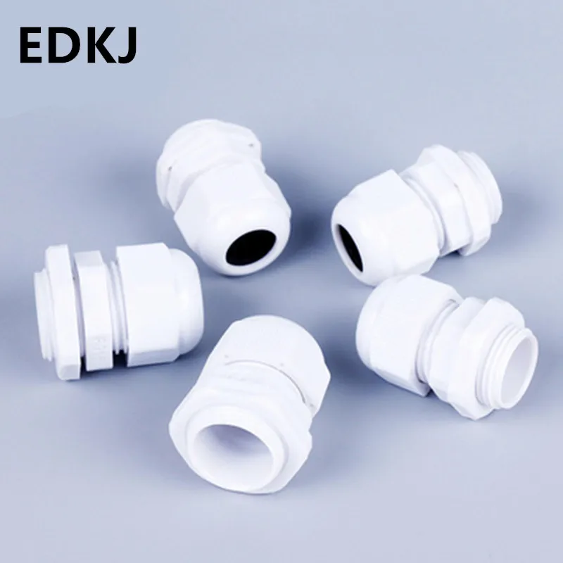 1 шт. водонепроницаемый разъем нейлонового пластикового кабеля