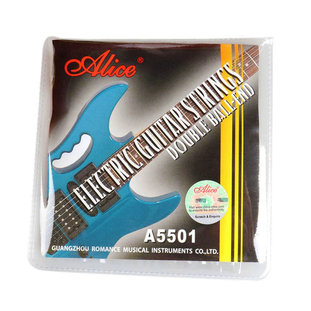 Струны Alice для электрогитары с двойным шариковым концом стальной сердечник