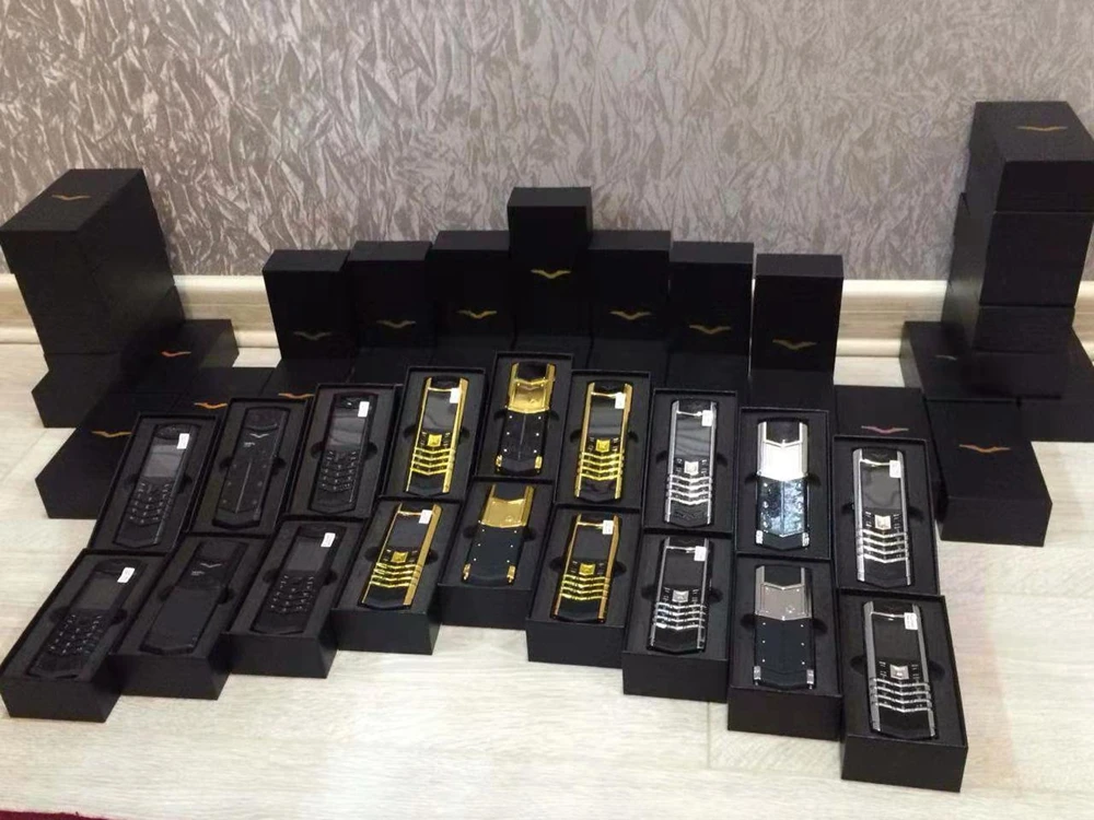 refurbished original 11 vertu mobile phone high end customized mobile phone free global shipping