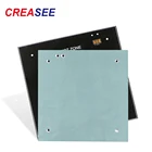 Запчасти для подогреваемой платформы CREASEE, толщина 3D-принтера, запчасти 24 В, 225235310 мм, алюминиевая подложка, наполняющая деталь для правой платформы