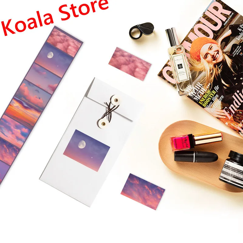 Наклейка в литературном стиле наклейка виде сериала животных с памятью о времени