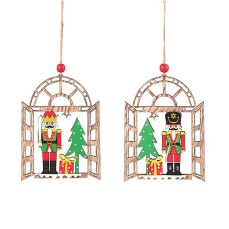 Деревянный гайковёр кукла солдат марионетка Рождественское украшение детские