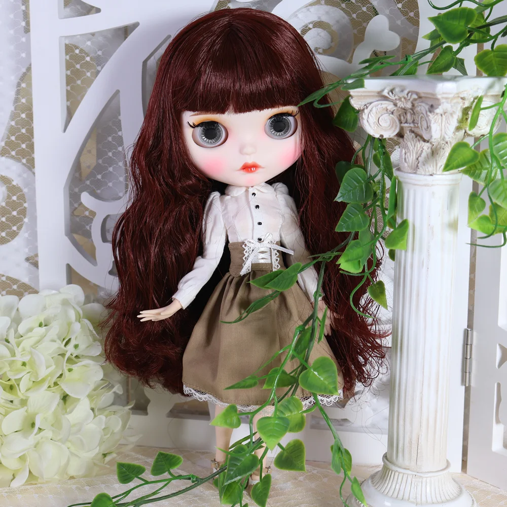 Наряды для Blyth кукольная юбка с корсетом и рубашкой суставов или резинового тела