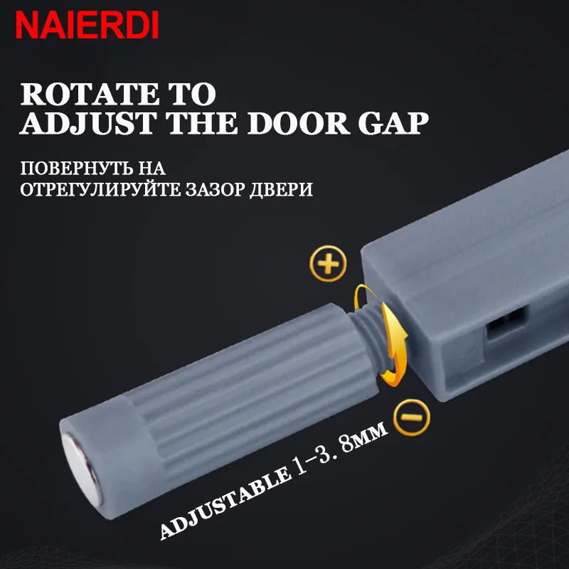 Шкаф NAIERDI из нержавеющей стали 10 шт. защелкивается открывается Буфер Заслонки