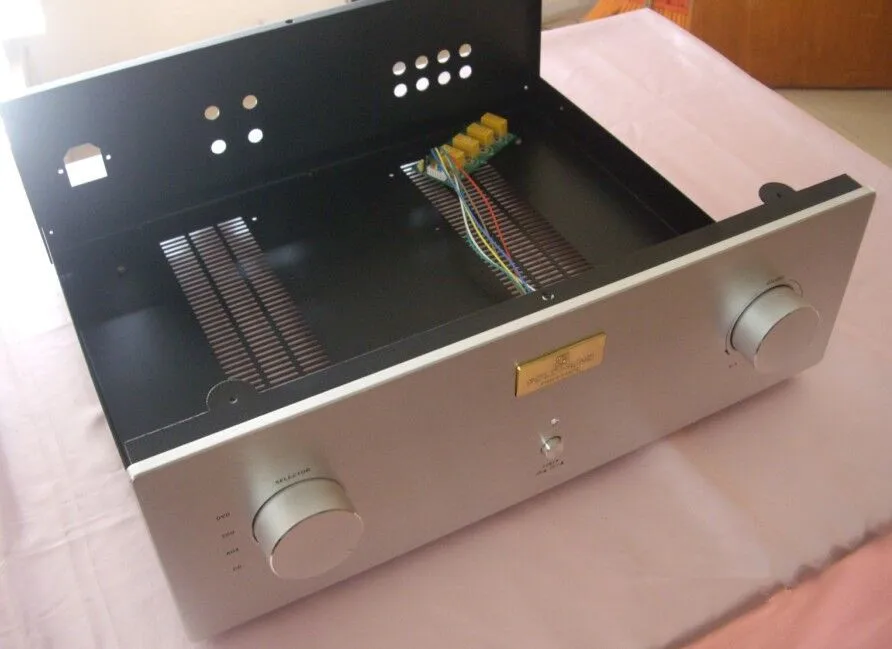 

size430*140*368mm AMP-140B amplifier chassis /Iron aluminum chassis/Merge Amplifier Chassis/ Rear amp chassis/AMP case Enclosure