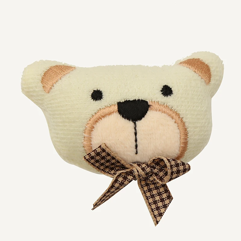 

10PCSDIY Broche Accessoires Pluche Kledingaccessoires Kristal Superzachte Kledingaccessoires Schattige Beer Vorm Nieuw