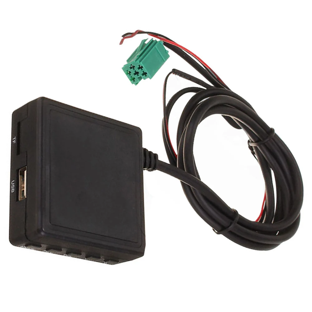 6 контактов 3 5 мм AUX TF USB микрофон медиа Bluetooth адаптер кабель стерео для Renault 2005-2011