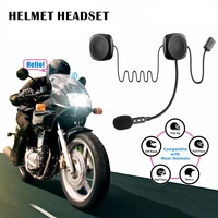 5 0 motorcycle helmet headset bluetooth wireless stereo earphone with microphone auto answering helmet earphone moto accessories