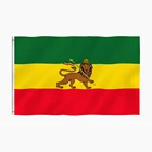 Флаг Эфиопии 3 Х5 футов, флаги эфиопского льва Джуды, флаги из полиэстера с латунными Люверсами