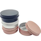 24 шт. 2Oz60 г Алюминий жестяные коробки Круглый Металлический Контейнер верхней части винта банки контейнеры для косметических образцов лампы в форме свечи путешествия банки