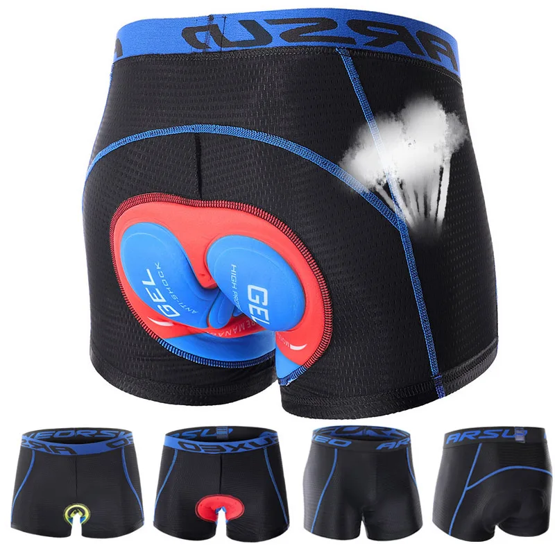 

Top Upgrade Cycling Shorts Cycling Underwear 5D Gel Pad Shockproof Cycling Underpant MTB Bicycle Shorts Bike Underwear