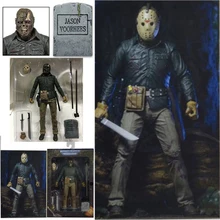 18 см NECA оригинальная пятница 13-я часть 6 VI Джейсон живёт воорхес конечная фигурка игрушка ужас подарок на Хэллоуин