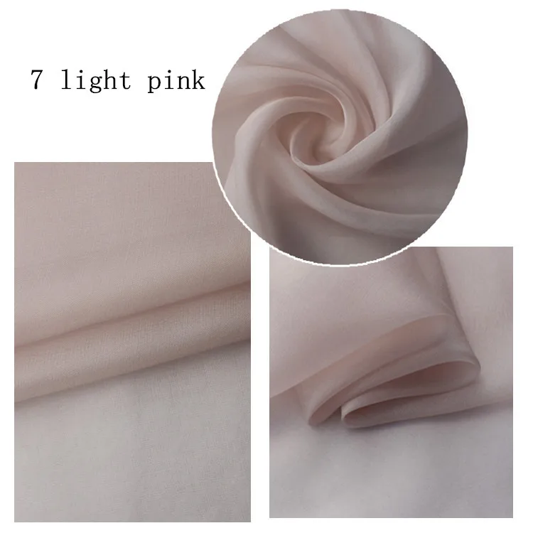 (16 ярдов/партия) в продаже светильник розовая 6 мм 100% шелковая шифоновая ткань для