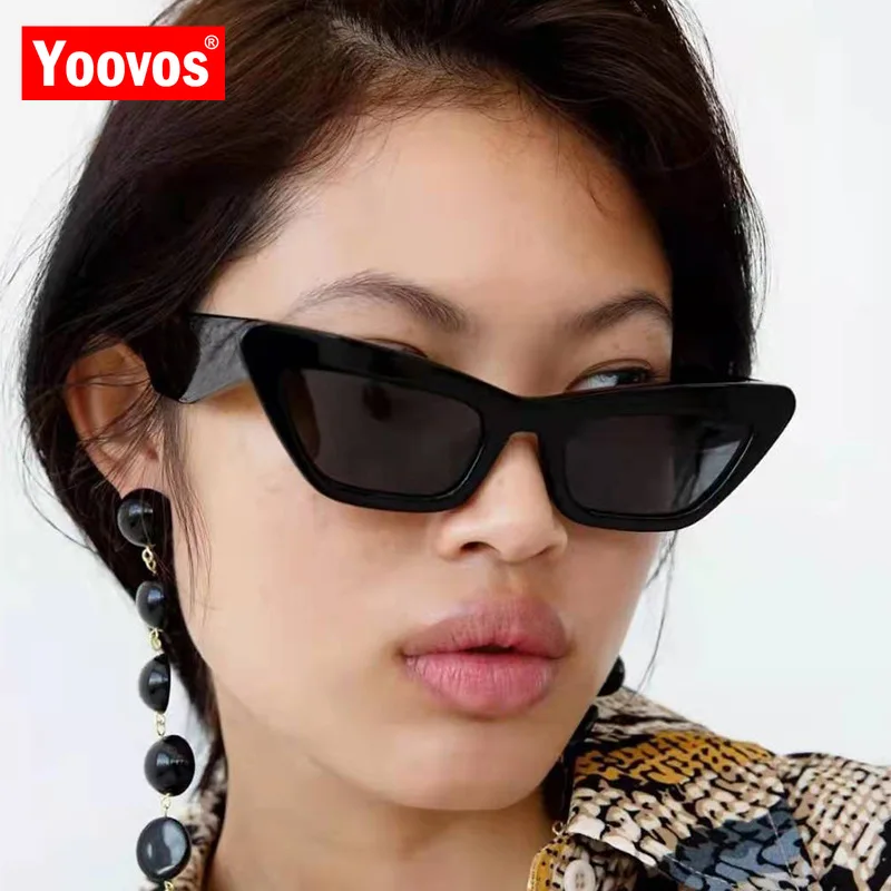 Солнцезащитные очки Yoovos Cateye женские квадратные брендовые дизайнерские