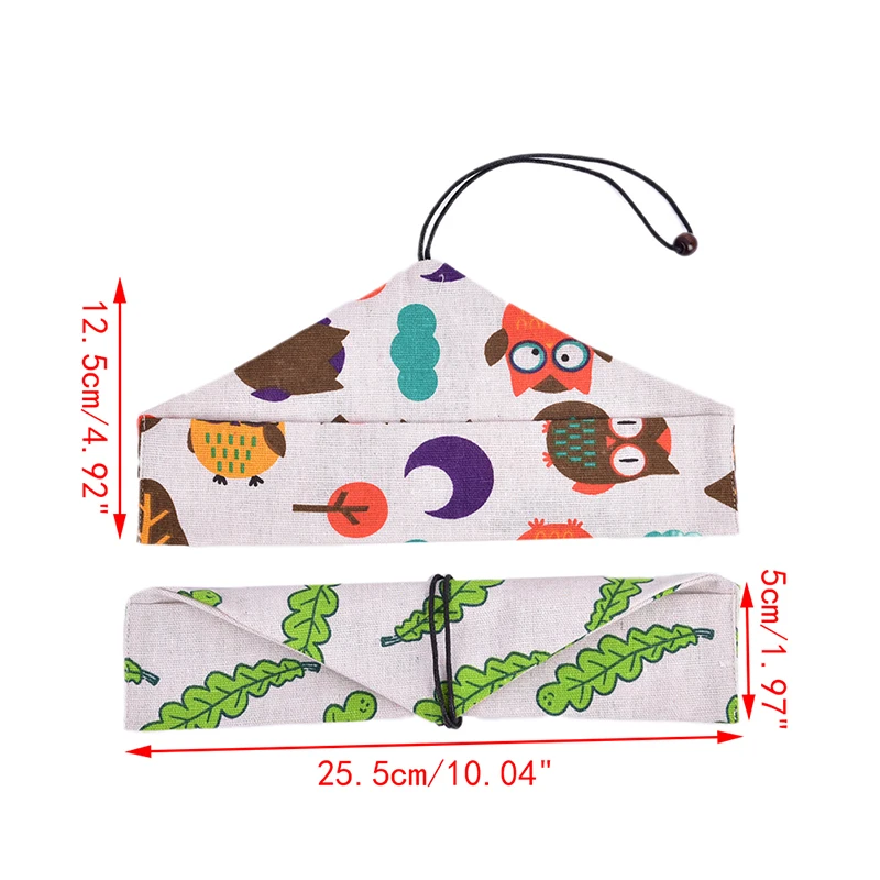 

Portable Tableware Bag Chopsticks Spoon Bag Cloth and Wind Cutlery Storage Bag