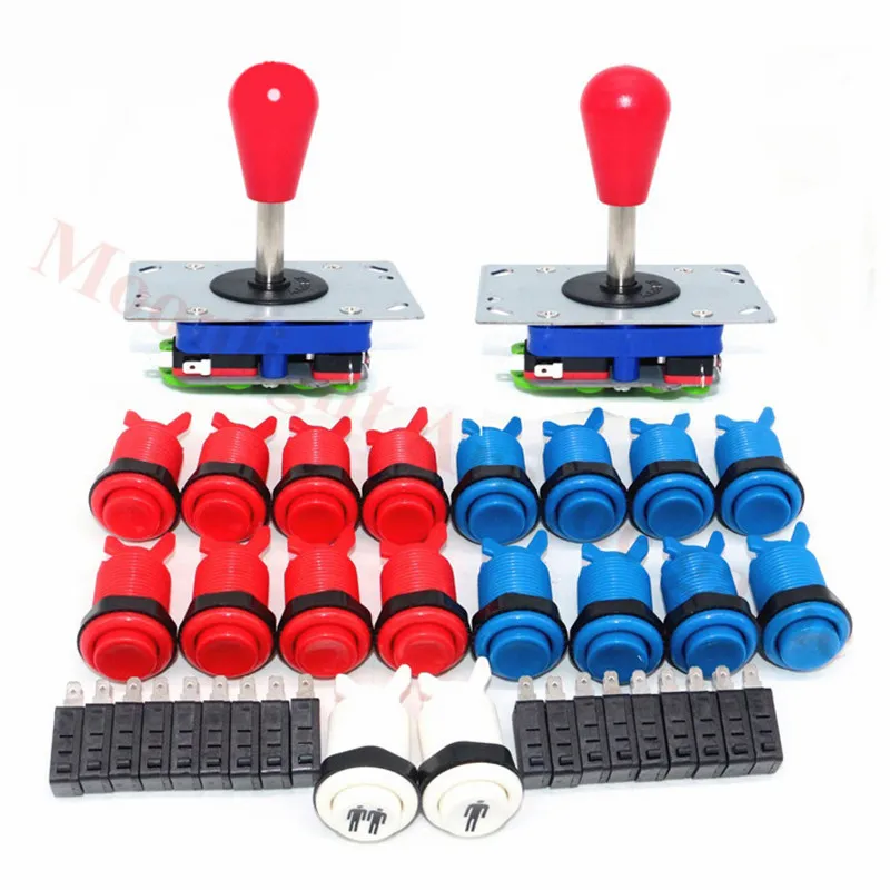 Набор деталей для аркадных игр сделай сам 2 игрока Овальный шаровой верхний