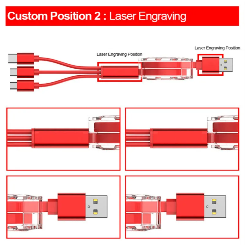 Эластичный кабель 3 в 1 для iOS Type C /USB Micro USB зарядный iPhone 5 6 7 8 X Samsung шнур провод