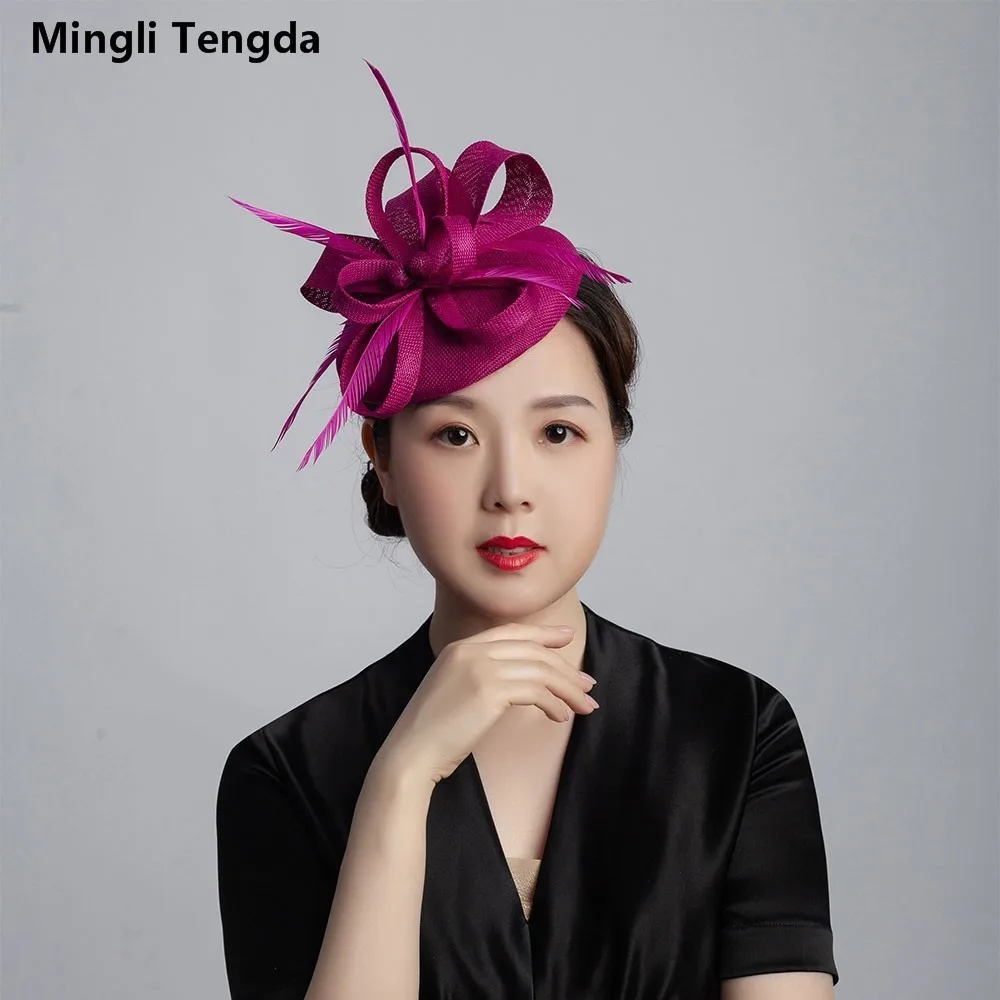 Головной убор Mingli Tengda Свадебный для вечеринки украшение волос портрет невесты