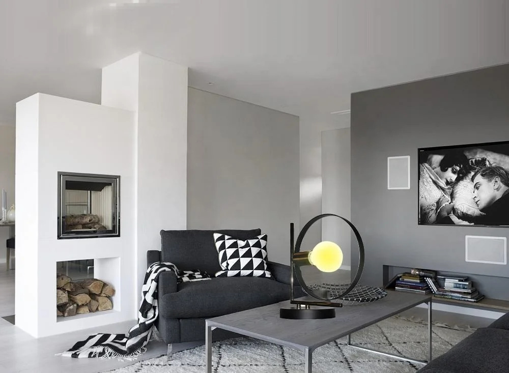 Современная металлическая декоративная лампа для отеля кабинета студии