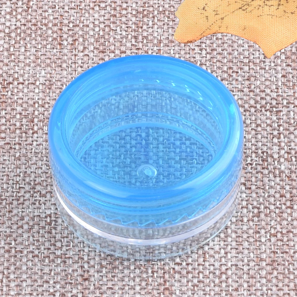 

50pcs 3g/5g Plastic Pots Jars Empty Cosmetic Container with Lid for Creams Sample Make-up Storage Empty Makeup Jar Pots