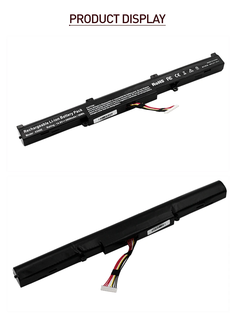 Apexway 2200 мАч 14,8 V A41-X550E Аккумулятор для ноутбука ASUS X450 A450 X450E A450V F450E F450JF F450C X751L X751M A450J X450J