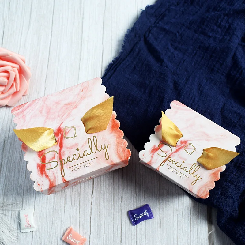 10 шт./лот, европейские небольшие свежие свадебные принадлежности, квадратная Подарочная коробка для конфет, Рождественская коробка для конфет, Рождественская Подарочная коробка с ручками - Цвет: 10